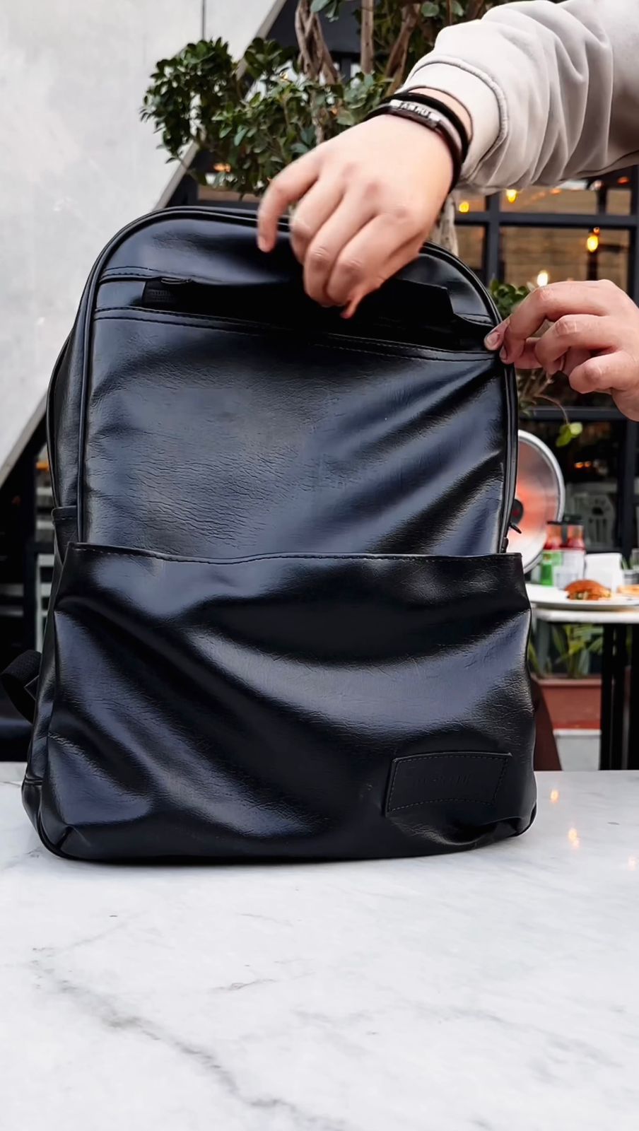 Carbon Fiber Traveller's 16" Laptop Backpack