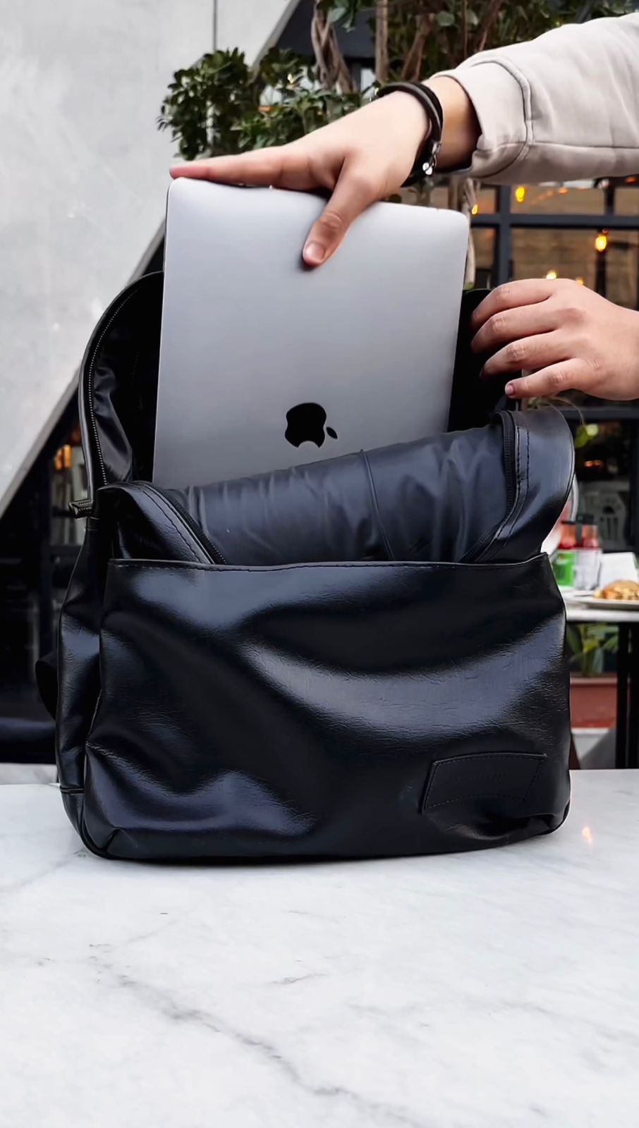 Carbon Fiber Traveller's 16" Laptop Backpack