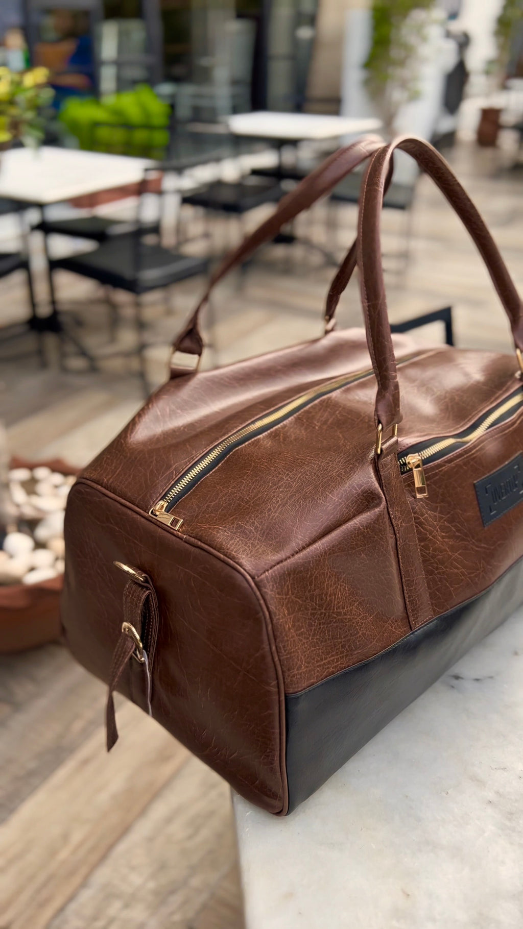 Limited Edition Two-Toned 40L Weekender duffle bag